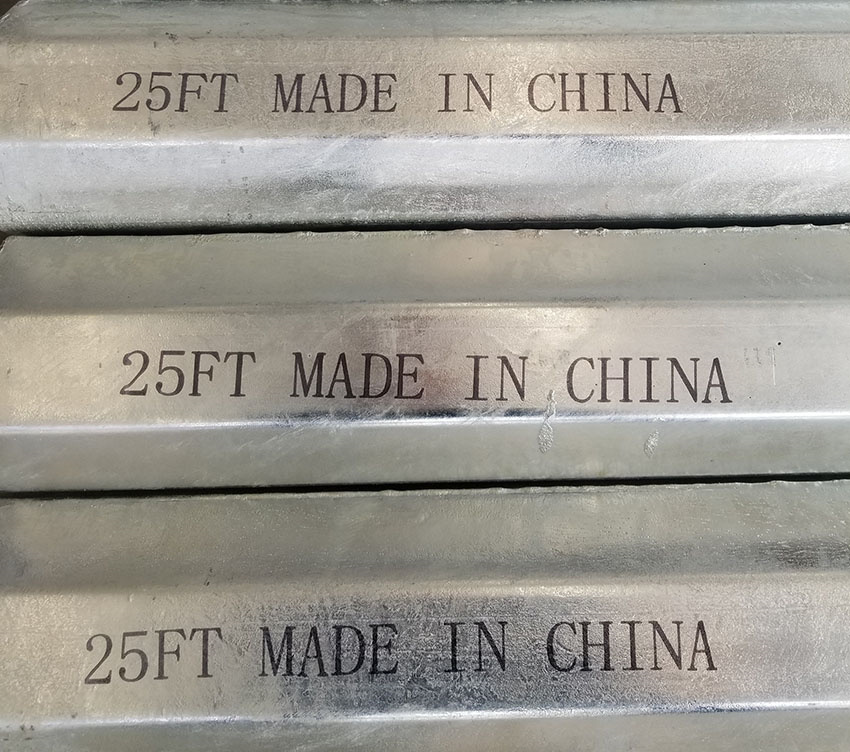 桿件型號標注